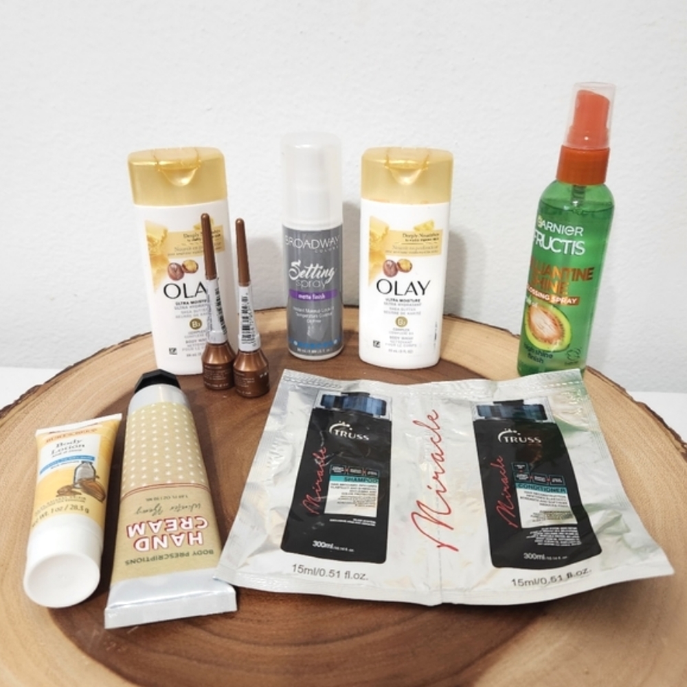 Bundle brand New Olay, Garnier, Burt Bees